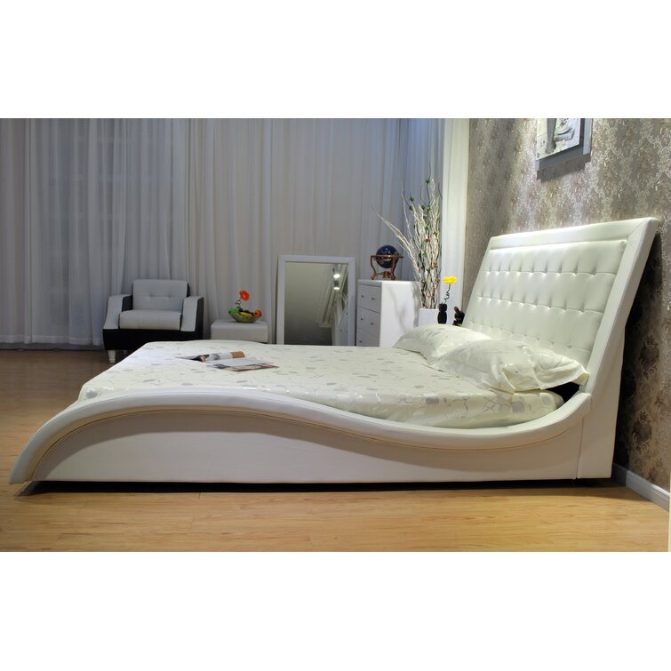 Mangonia upholstered store platform bed